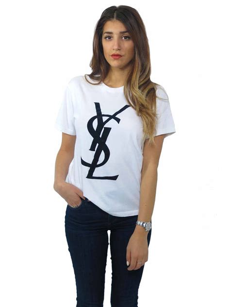 ysl t shirt|ysl denim shirt.